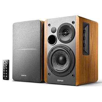 Caixa de Som Bluetooth Edifier R1280DB 42W, Monitor de áudio, Bivolt, Madeira