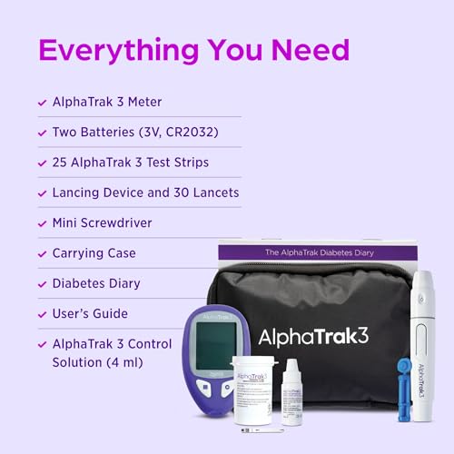 AlphaTrak 3, 8-Piece Pet Blood Glucose Monitoring Kit for Diabetic Cats, Dogs, and Horses, All-in-One Solution for in-Clinic or at Home with Digital Results - Image 5