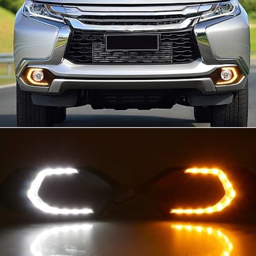 Luces circulación diurna Mitsubishi Pajero Sport 2016-2019 DRL 5