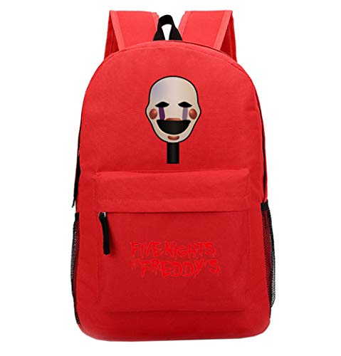 Five Nights at Freddy Mochilas Escolar Bolsa de Viaje Caricatura Impreso Senderismo Informal