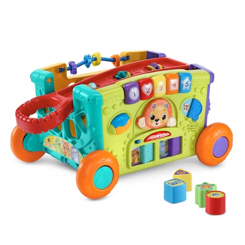 VTech Sort and Discover Activity Wagon for Toddlers, Red - image 2