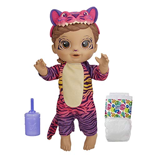 Muñeca Baby Alive Rainbow Wildcats con accesorios miniatura 1