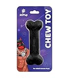 JetPup Human Pup Chew Toy - Bone - Human Chew Toy - Human Pup Play Gear - 100% Food Grade Silicone - Not A Pet Toy (Black)