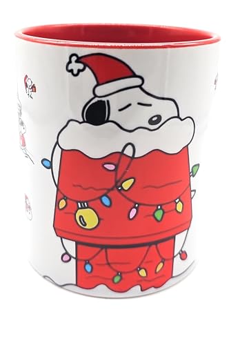 Opiniones y reviews de Tazas personalizadas navideñas - 5 favoritos. 39 Taza navideña con diseño de perro y decoraciones, Roja y Blanca