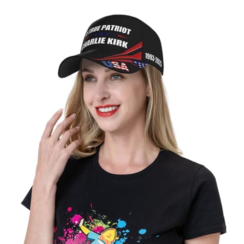 A True Patriot Charlie Kirk Gorra para Hombre miniatura 7