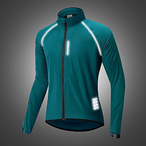 WOSAWE Giacca da corsa da ciclismo da uomo