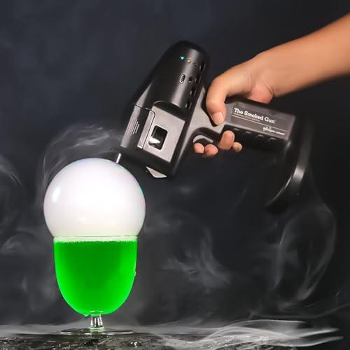 Marquage de vin doré avec pistolet à bulles fumée - 4