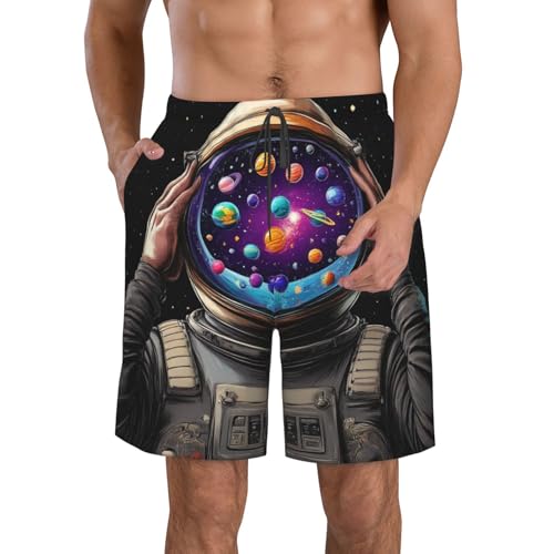 Fit Swim Trunks Big & Tall Board Shorts for Boys Mens, Loose Quick Dry Swimwear