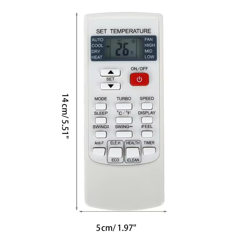 Télécommande YKR-H/102E AUX résout problème écran climatisation