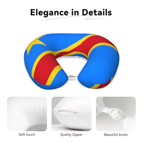 Almohada de viaje espuma viscoelástica tamaño mediano miniatura 3