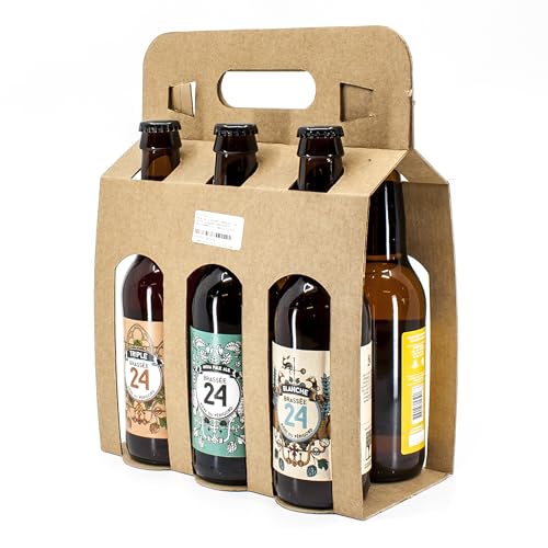 Pack de 6 bières Brassée 24 Mixte Saveurs Brasserie Artisanale de Sarlat 6x33cl