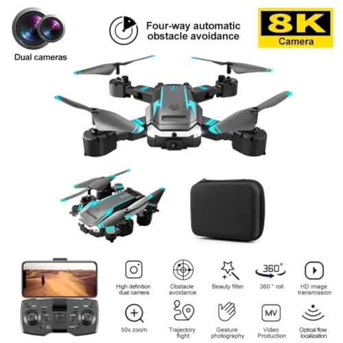 Image of Welko DrOnE WiTh 4k CaMeRa LiVe ViDeO, WiFi FpV DrOnE FoR AdUlTs WiTh 4k Hd 120 WiDe AnGlE CaMeRa LoNg FlIgHt TiMe, MuLtIcOlOr (TN5)