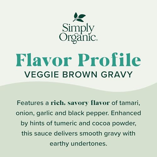 Image of Simply Organic Brown Gravy Mix, Vegetarian, 1 Ounce