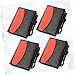 Yardwe 4set Football Referee Gear Set Yellow Cardstock Penalty Cards Pencil and Leather Case for Soccer Basketball Volleyball