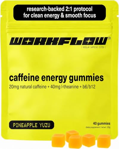 WORKFLOW Caffeine Energy Gummies