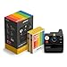 Polaroid - NOW+ Gen3 - Instant Camera Bluetooth Connected - Camera + Color Film Bundle (16 photos) Black (6562)