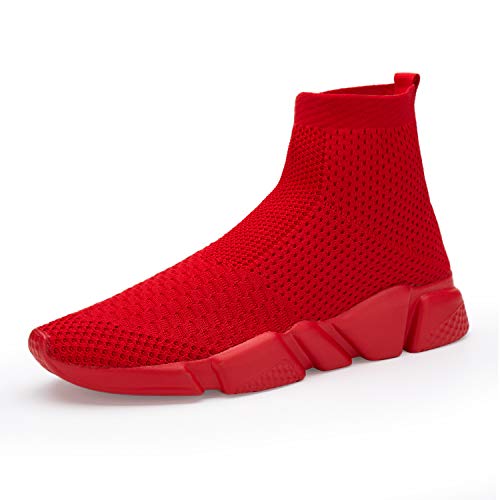 Image of Casbeam Men's Running Knit Comfortable Lightweight Breathable Casual Sports Shoes Fashion Sneakers Slip-On Walking Shoes