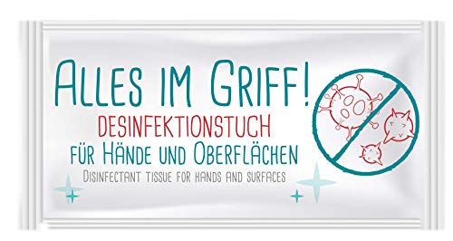 Desinfektionstücher Hellma für Hände und Oberflächen, 400 Stück