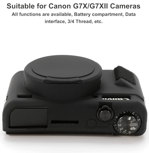 Funda de silicona para cámara Canon PowerShot G7X Mark II miniatura 3