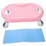 PENIKOKO Gleitplatte Für Bauchmuskelübungen Fitness-gleitrolle Mit Kniepad Workout-Scheibe Für Rumpftraining Bauchmuskel-fitnessgerät Zum Trainieren