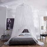 【Material de alta calidad】 Mosquitera cama muy extra extra grande para el hogar, la protección ideal contra moscas, insectos, mosquitos. La malla fina puede bloquear eficazmente la penetración de mosquitos, avispas y otros insectos. Ya sea en casa o acampando en la naturaleza, puede protegerte a ti y a tu familia de las picaduras de mosquitos.