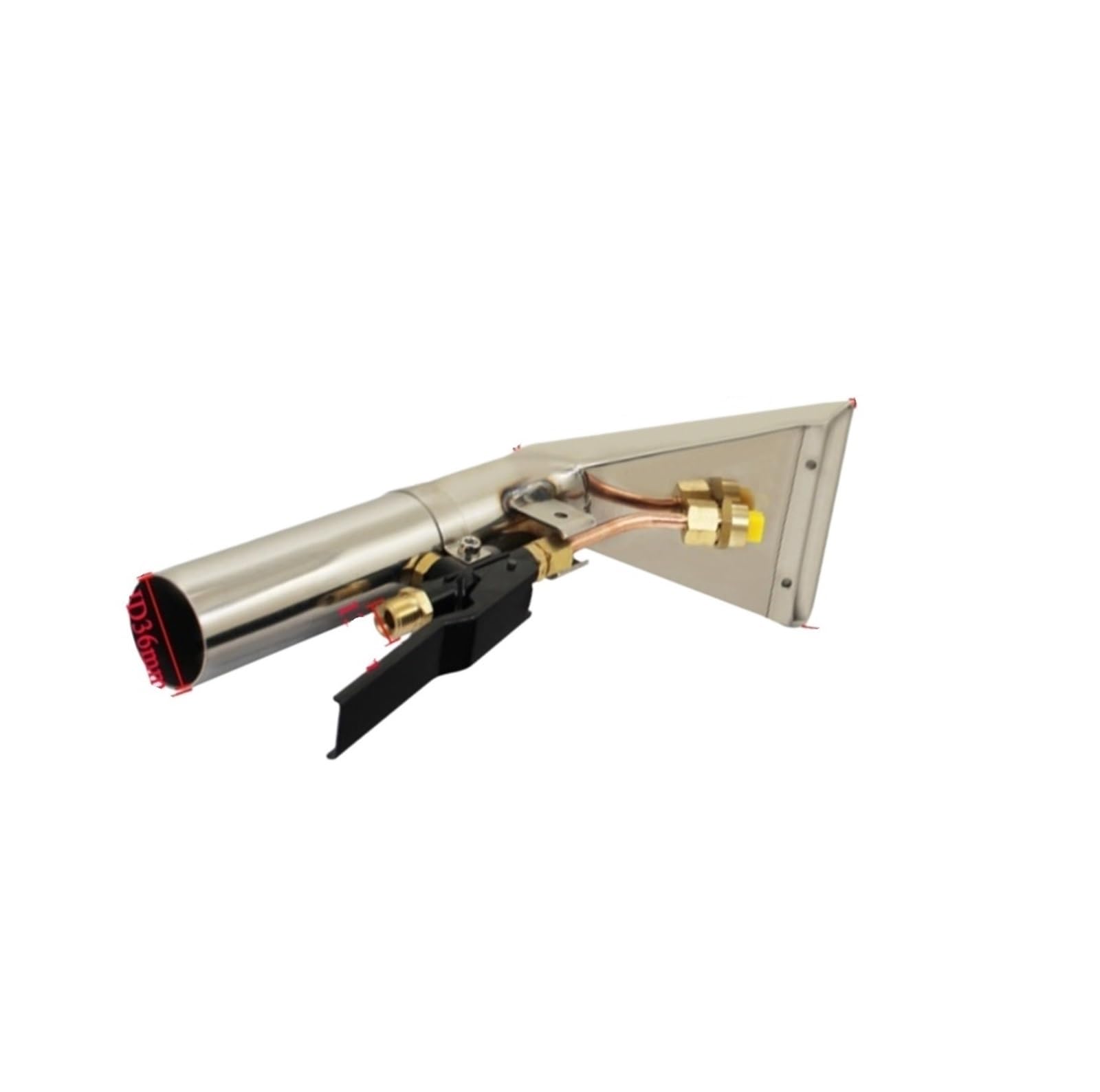 Universal Nass Und Trocken Staubsauger Pinsel Kopf Boden Düse Transparent Saug Sofa Vorhang Teppich Reinigung Stick Tool(E)