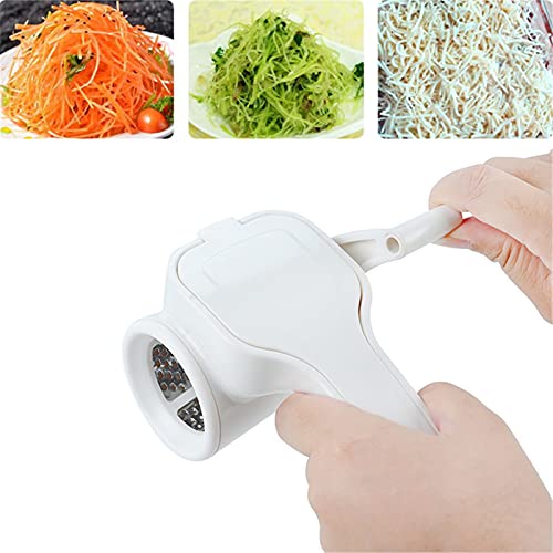 DUBENS Rallador de queso giratorio clásico multiusos con 304 barr...