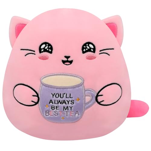 NIUBEHOHO Best Friend Cat Plush Toy 9 Inch