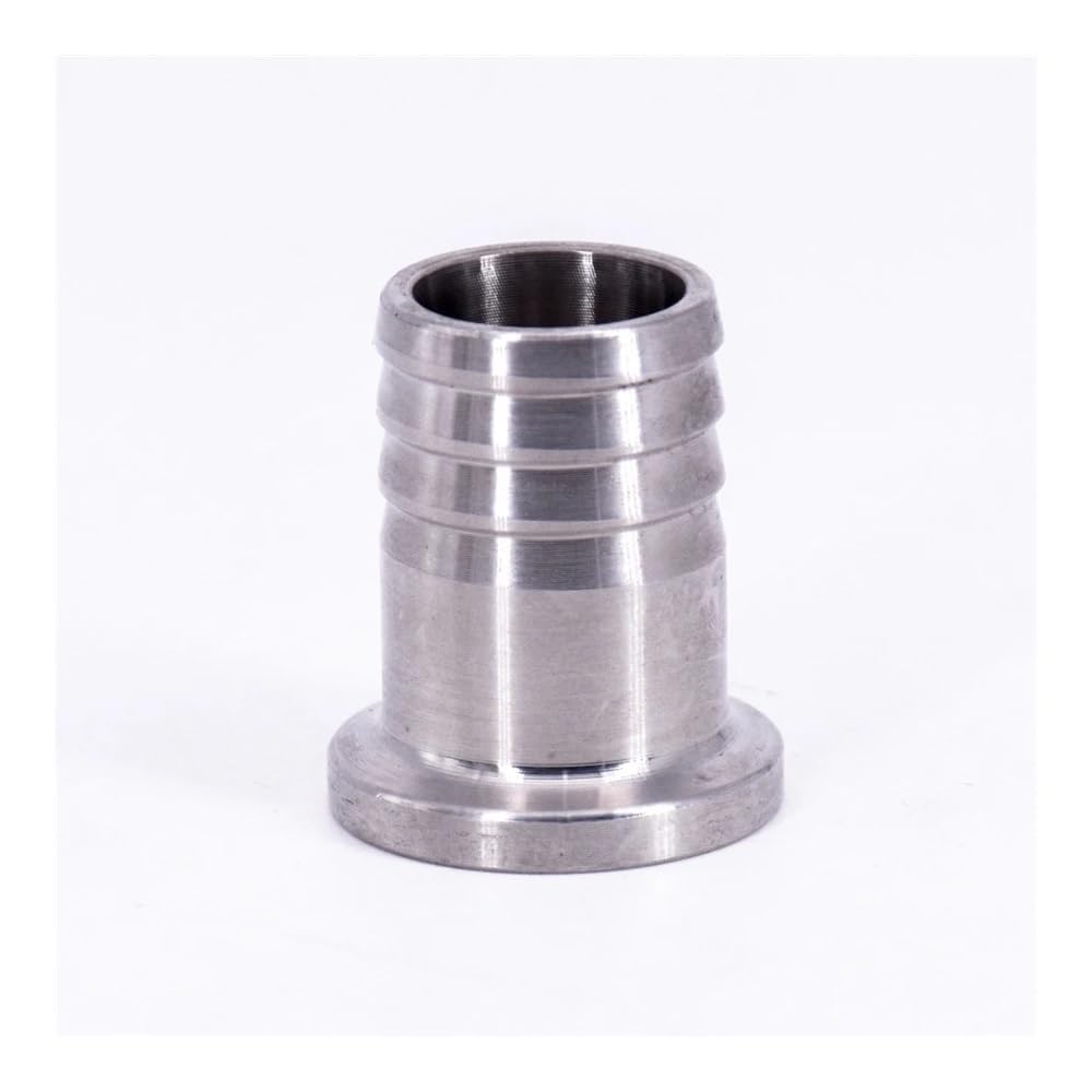 19mm 3/4" Hose x 0.5" Tri Clamp SUS 316L Stainless Steel Tri-Clamp Hosetail Coupler Fitting Home Brew