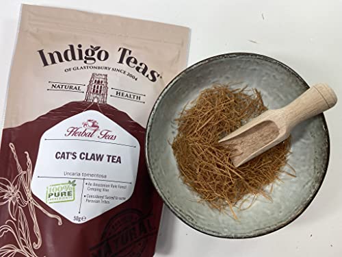 Katzenkralle Tee von Indigo Herbs, 50g – Natürliche Zutaten