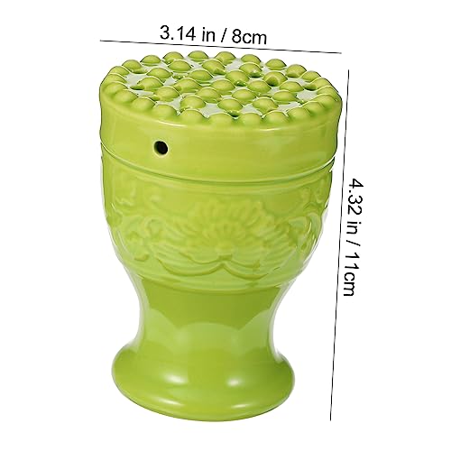 Ceramic Moxa Box Set Double-Layer Insulated Cupping Therapy Pot para masaje portátil y raspado para uso en casa y relajación miniatura 2