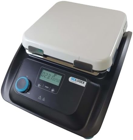 Scilogex 50311321159999 - NEW! SCILOGEX SCI500H-Pro LCD Digital 10 x 10 Magnetic Hotplate, ceramic-glass plate, 110V, 50/60Hz US Plug