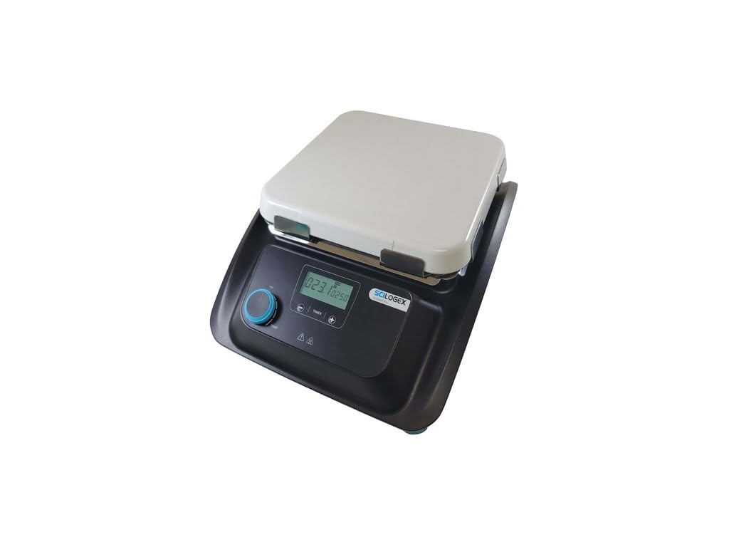 Scilogex 50311321159999 - NEW! SCILOGEX SCI500H-Pro LCD Digital 10 x 10 Magnetic Hotplate, ceramic-glass plate, 110V, 50/60Hz US Plug