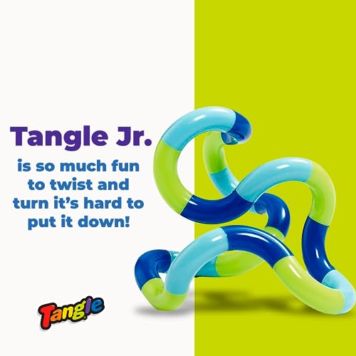 Tangle Jr Classic (5-Pack) - Genuine Fidget Toys - Twisty Fidget Pack for Kids and Adults - Fidget Toy for School - Gift for Teens and Adults image 13