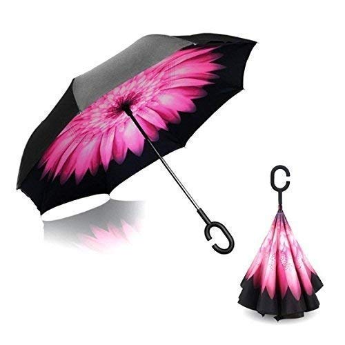 Image of Holographic /Transparent Fashion Rain Sunshade Umbrella P