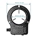 USB LED Ring Light Illuminator, 144 64 LED White Adjustable Lamp for Industry Monocular Binocular Trinocular Stereo Video Lens Microscope & Camera (USB 144 LEDs)…