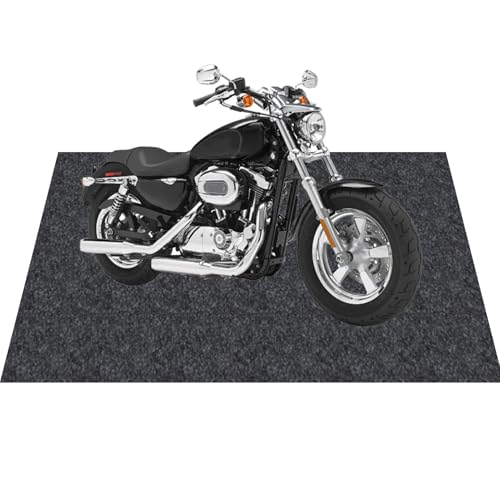 Tapete de fieltro impermeable para garaje, tapete de fieltro para el suelo, antideslizante, reutilizable, para gimnasio y entrada
