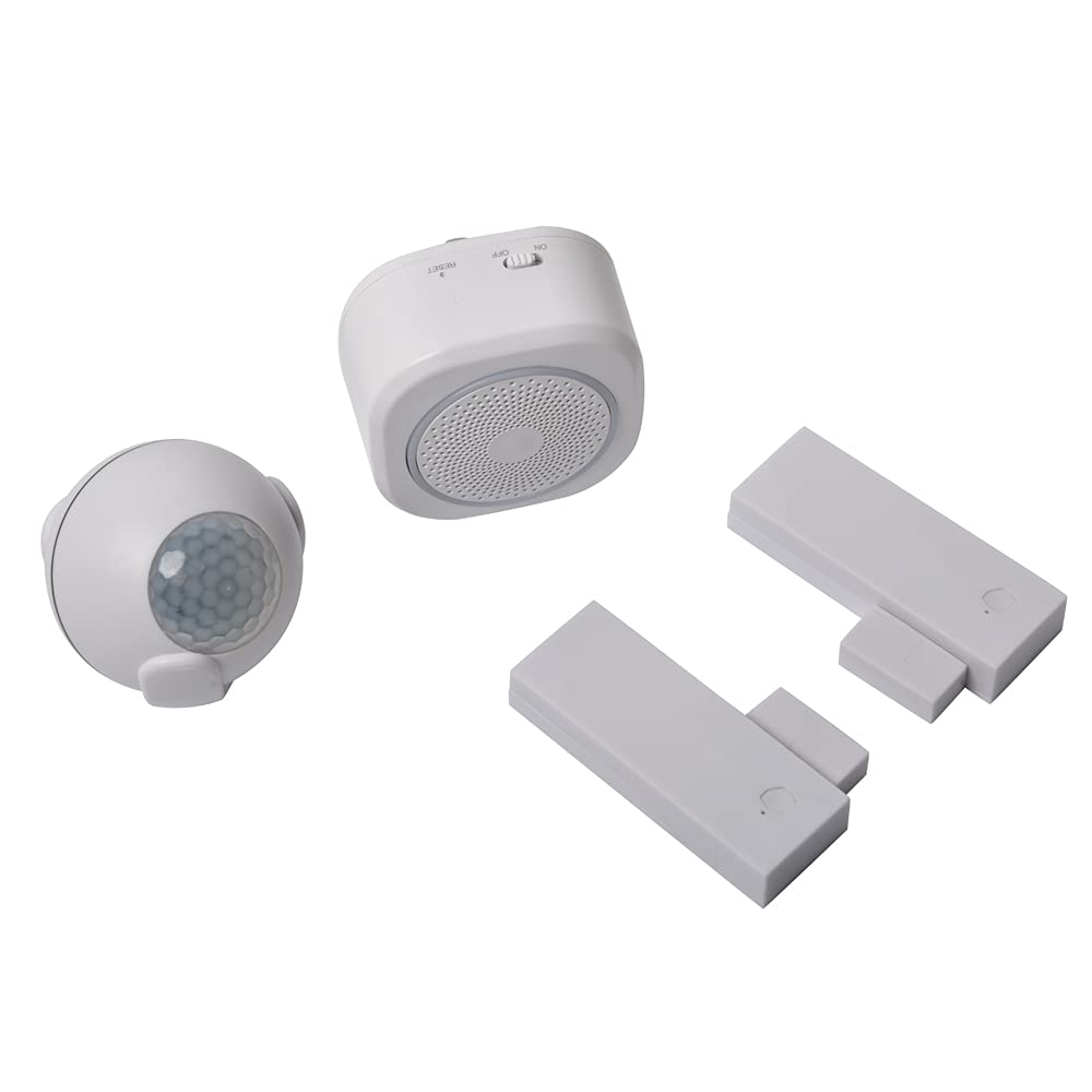 Buy XDS Smart Home Security Alarm Siren System,4 Piece Starter Kit