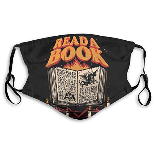 Mundschutz Gesichtsschutz Sunny Warm Read A Book Mundgesicht Wiederverwendbares waschbares Tuch