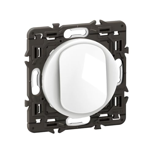 legrand interrupteur simple ou va et vient touche large céliane 10a commande d'eclairage prêt à installer blanc
