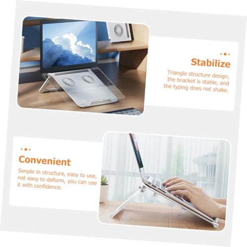 Soporte para Laptop TIDTALEO con Ventiladores y Almacenaje miniatura 4