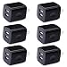 2 Port Charging Box, Ailkin 6-Pack USB Charger Plug Block, Fast Charging Brick Compatible with iPhone 7/7 Plus,iPhone 6/6plus, Samsung Galaxy S7/S6, Sony, Motorola, HTC, LG Android Tablets and More