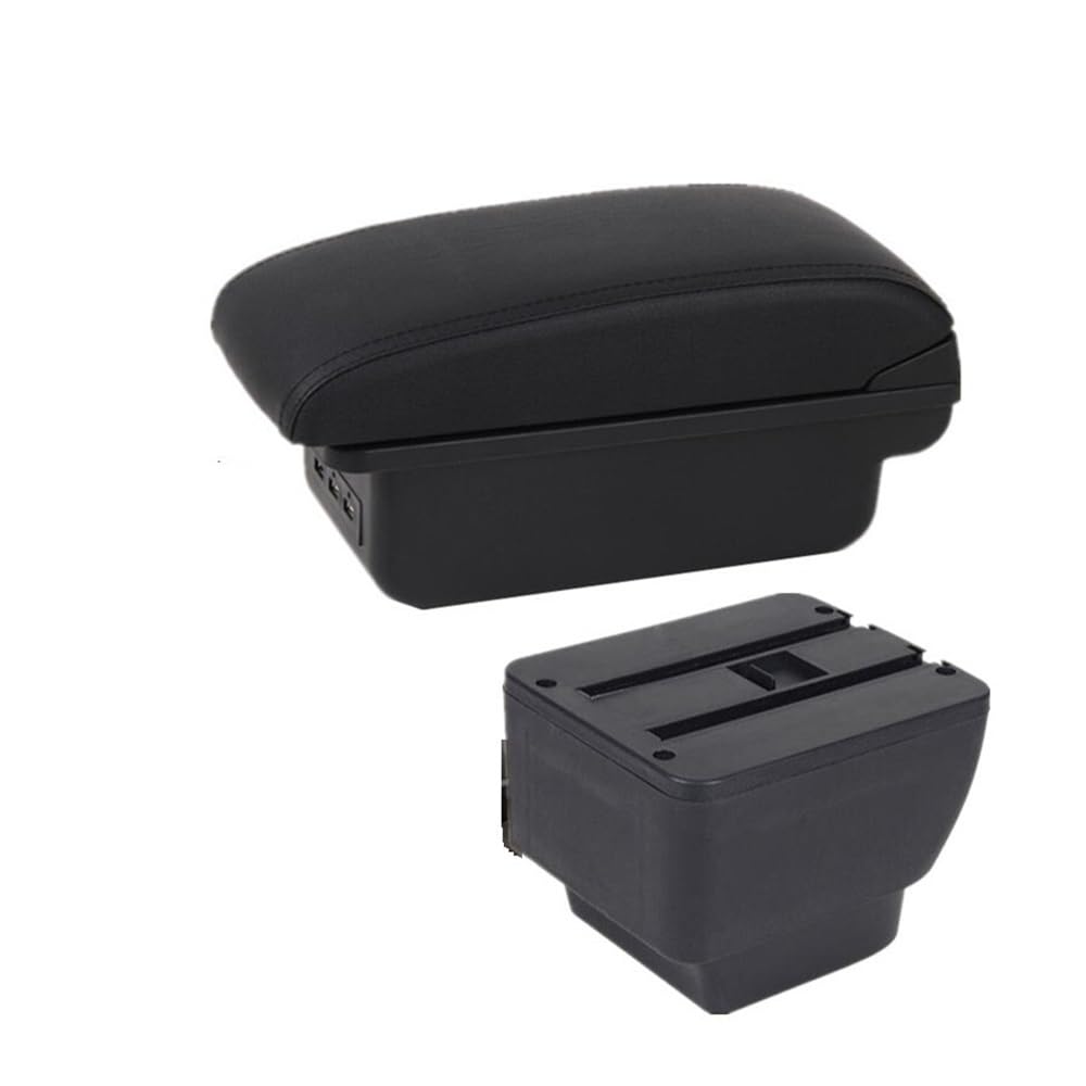 AIERDEYP Car Armrest Box For Mazda 2 Demio Car Armrest Box