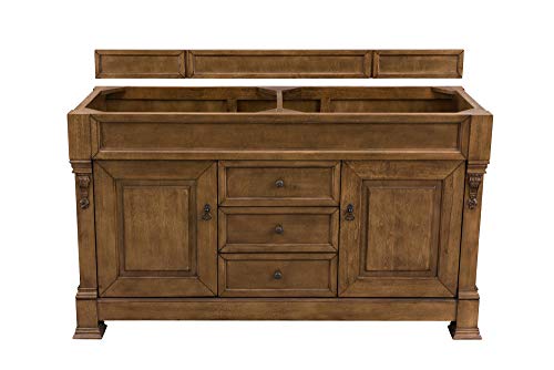 60 In. Double Cabinet In Country Oak Finish #TOP1
