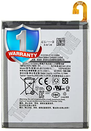 Image of THE BATTERY STORE Original EB-BA750ABU Battery 3300mAh for Samsung Galaxy A7 [2018] / A10 SM-A750 SM-105F5F / SM-A730X / A730X / A750 Battery with 1 YEAR Warranty (for Samsung Galaxy A10, M10, A7, 2018 Version)