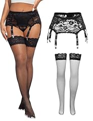 2-black Garter+stocking