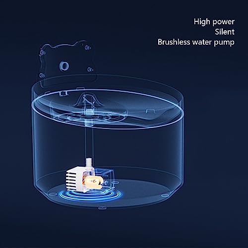 Fuente de agua automática para gatos y mascotas miniatura 4