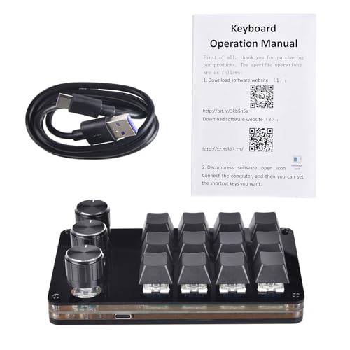 Clavier de jeu à une main pour automatiser les macros et raccourcis complexes