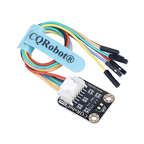 CQRobot Ocean: VL53L1X Time-of-Flight (ToF) Long Distance Ranging Sensor, Compatible with Raspberry Pi/Arduino/STM32 Board, I2C Interface. for Mobile Robot, UAV, Detection Mode, Camera, Smart Home Cover