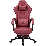 【Breites Sitzkissen】Wir haben das Sitzkissen als flaches Sitzkissen entworfen und die Seitenflügel des normalen Gaming-Stuhlkissens entfernt. Das Sitzkissen wird um mindestens 10 cm verbreitert, um die Fesseln der Beine zu entlasten.